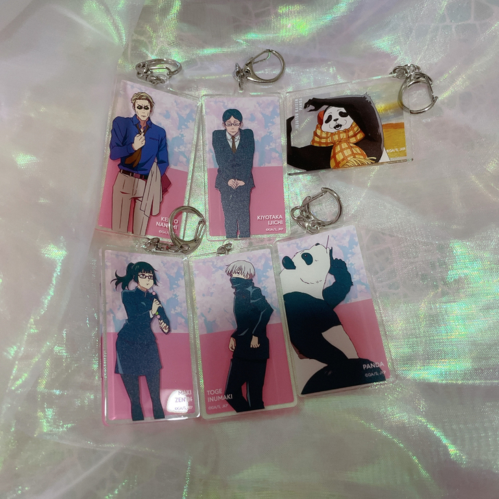 咒术回战展,亚克力钥匙扣