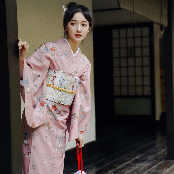 限时赏味少女日本浴衣复古日系摄影道具改良和...