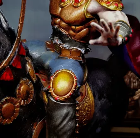 北斗神拳拉奥,白模,35㎝高,气势十足,图...