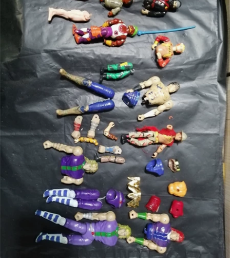 各种兵人，北斗神拳人偶，具体看图，全当配件...