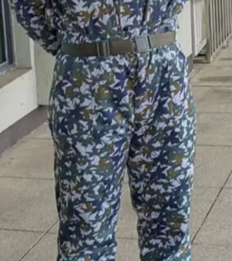 出一身枫叶迷彩服,原价200多,穿了俩多星...