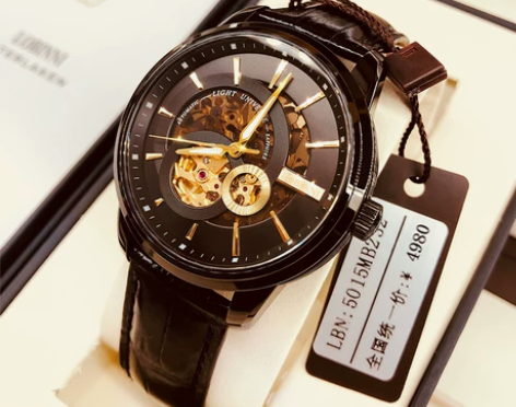 ?罗宾尼全自动机械手表男2022潮名牌新款...