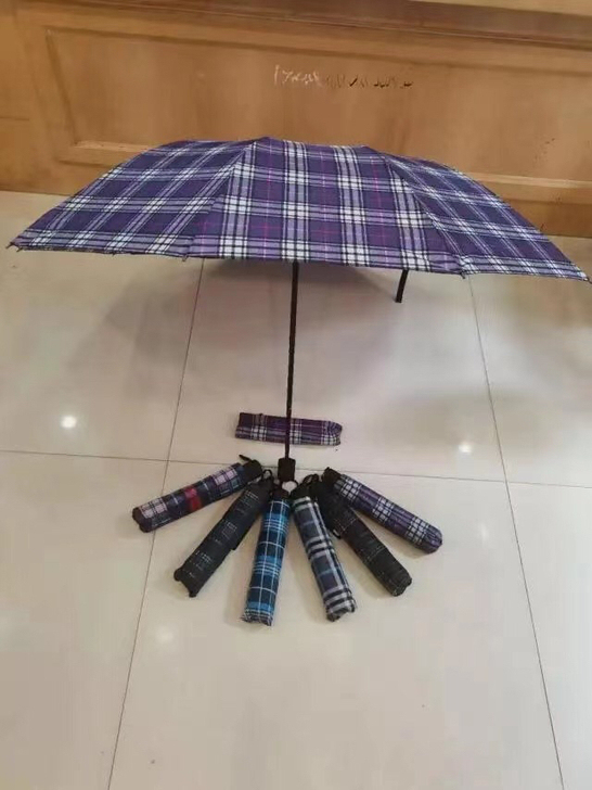 雅宝妮 格子伞(颜色随机)