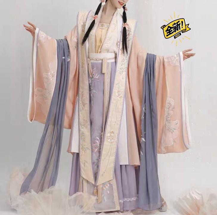汉尚解茶忧汉服女学生全套凤西龙母画皮齐胸齐...