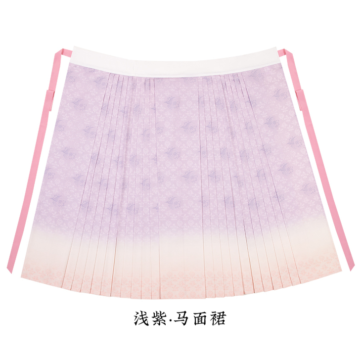 重回汉唐汉服女 蝶引风帘 正品原创半袖明制...