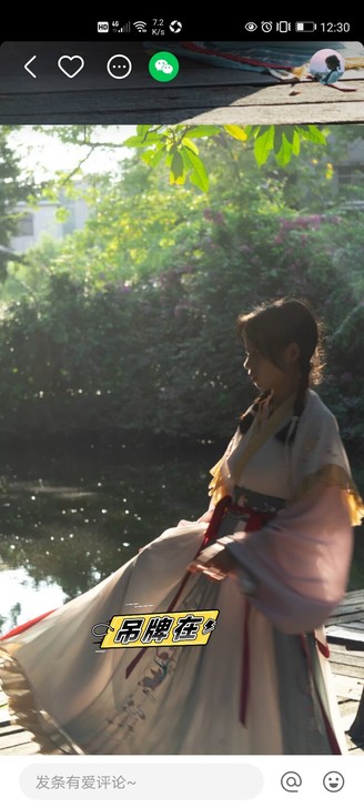 醉雨朵兔莲语汉服女正品原创中国风白菜晋制齐...