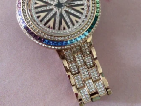 ?davena雪花女神时来运转系列手表女士...