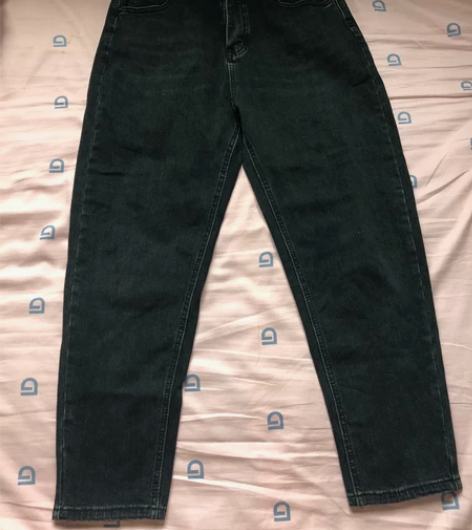 女士秋冬萝卜裤休闲裤，黑色，大码L码，12...