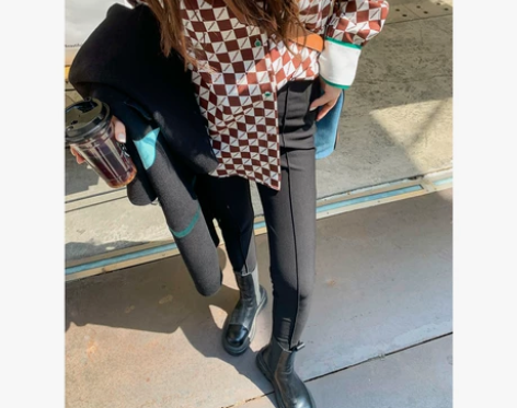 古拉良品原创「百搭显瘦裤」黑色裤子女202...