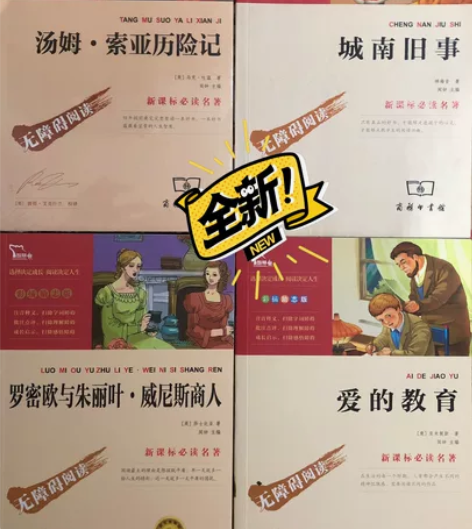 全新新课标必读名著巜爱的教育》、巜城南旧事...
