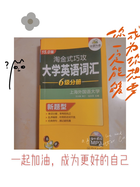 二手英语六级词汇上海外国语大学出版英语词汇...