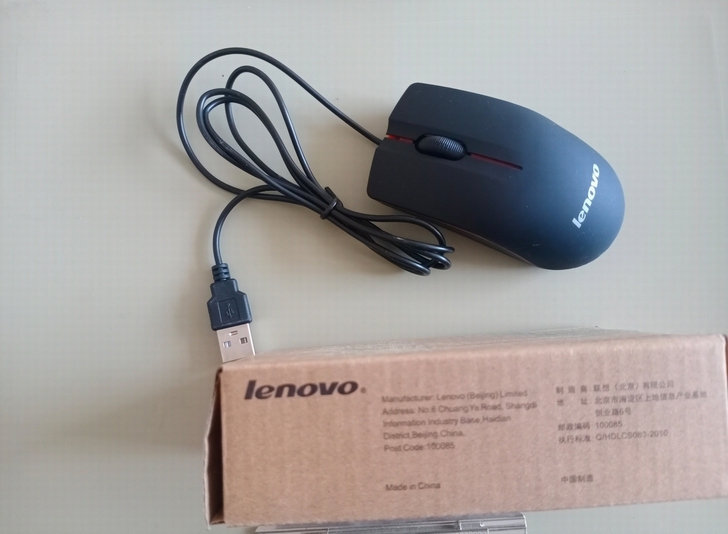 全新联想M20鼠标联想笔记本自带USB鼠标...
