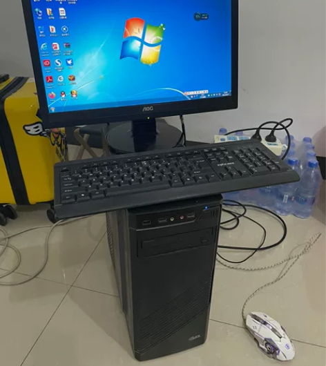 自用AMD高性能4核独显2G台式机闲置出售...