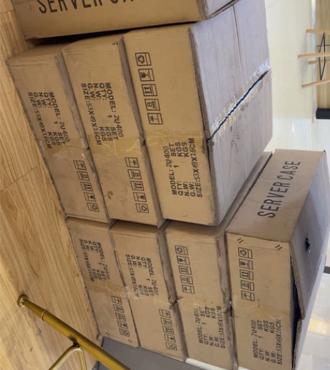 2U工控机箱,客户订货放鸽子。 全新未使用...