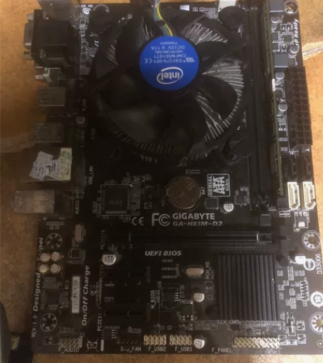 g3260cpu加技嘉h81主板，说明一下...