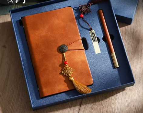 金属u盘复古中国风故宫文创记事本A6笔记本...