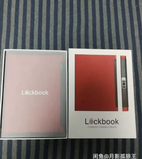 lockbook指纹锁笔记本密码锁日记本指...