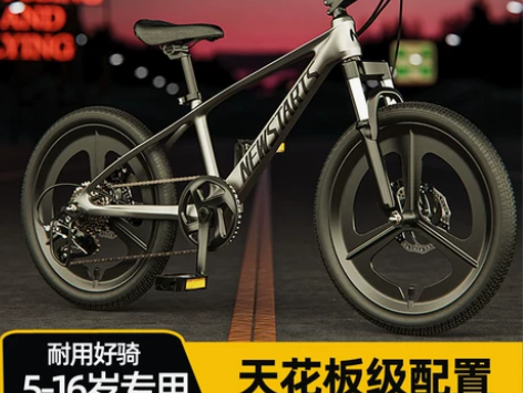 自行车 小探险家儿童5-12-16岁中大童...