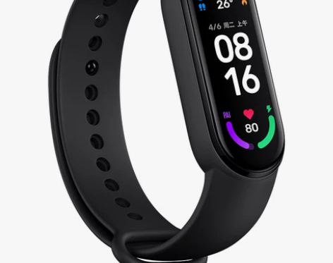 小米手环6智能血氧心率监测蓝牙男女款运动计...