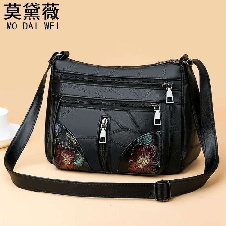 【12.9包邮】羊皮质感女包2020新款包...