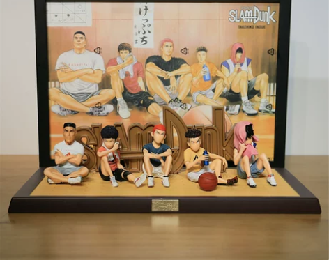 手办湘北五虎搭配画地板豪华版套装生日礼物