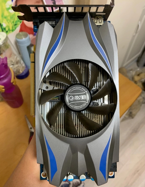 影驰650ti 1g版本，图片是网图，显卡...