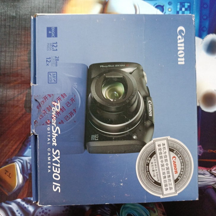 佳能sx130长焦相机ccd