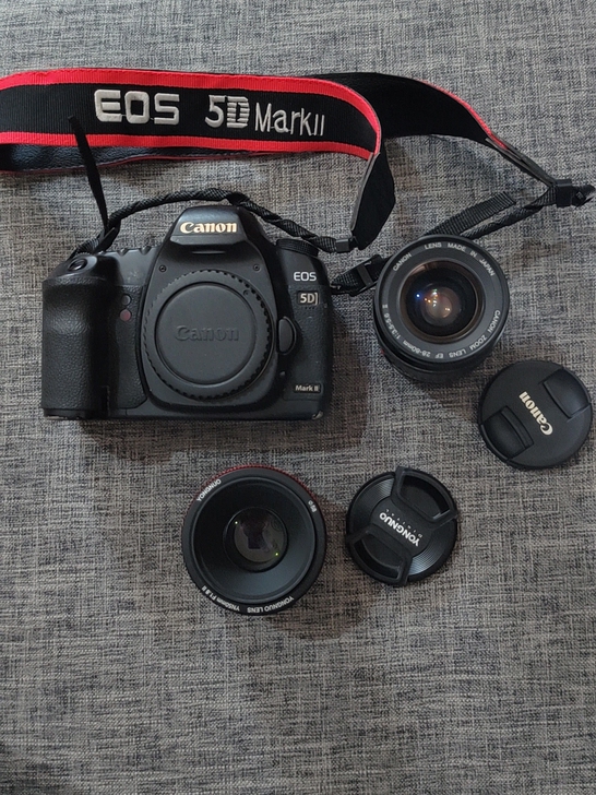 佳能5dmark2 全画幅专业单反相机，标...