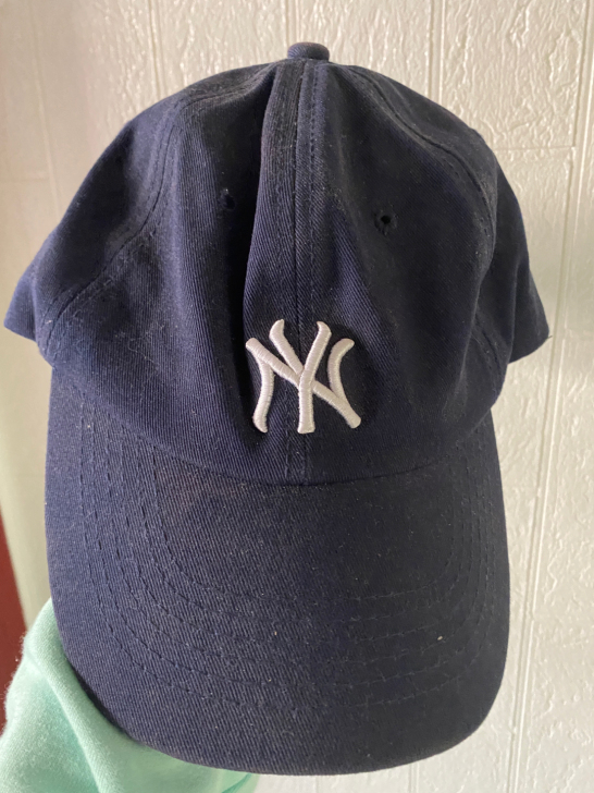 mlb帽子被我给洗塌了有点粘毛不介意的来拍...