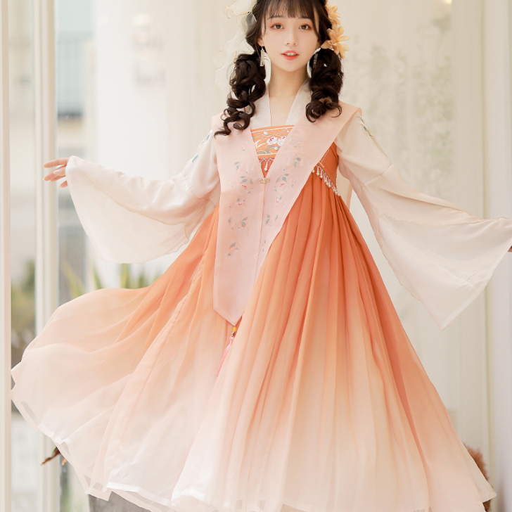 倚梦阁原创霓云裳汉服女中国风汉元素仙气齐腰...