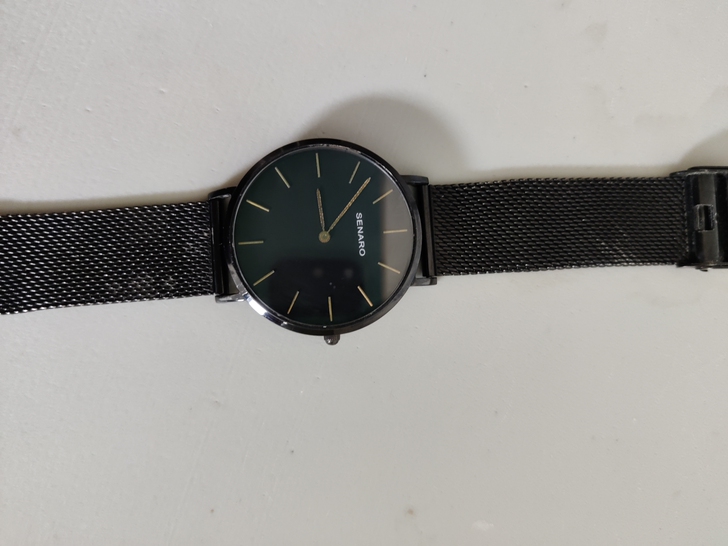 680在实体店买的圣雅诺手表，超薄，用了不...