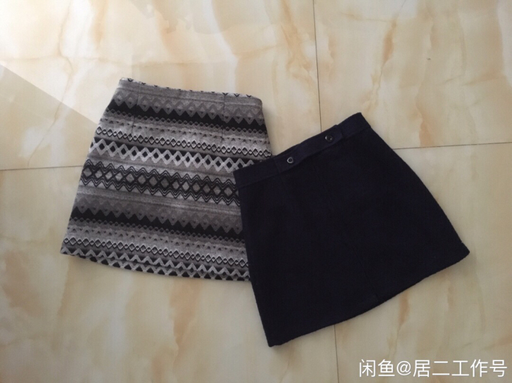闲置A字裙九成新2条20元包邮转半身裙