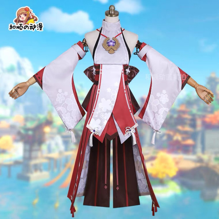 和顺动漫家 原神八重神子cos服可爱风雷电...