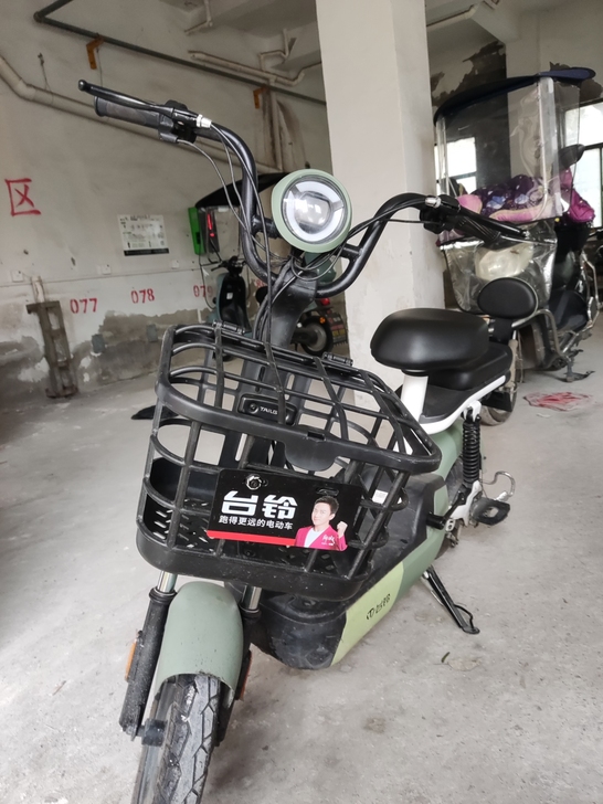 今年六月中旬购入的台铃电动车，车头因为之前...