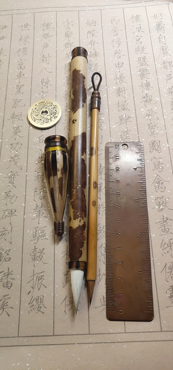 仿唐子母笔 兼毫母笔 纯狼子笔 小楷 中...