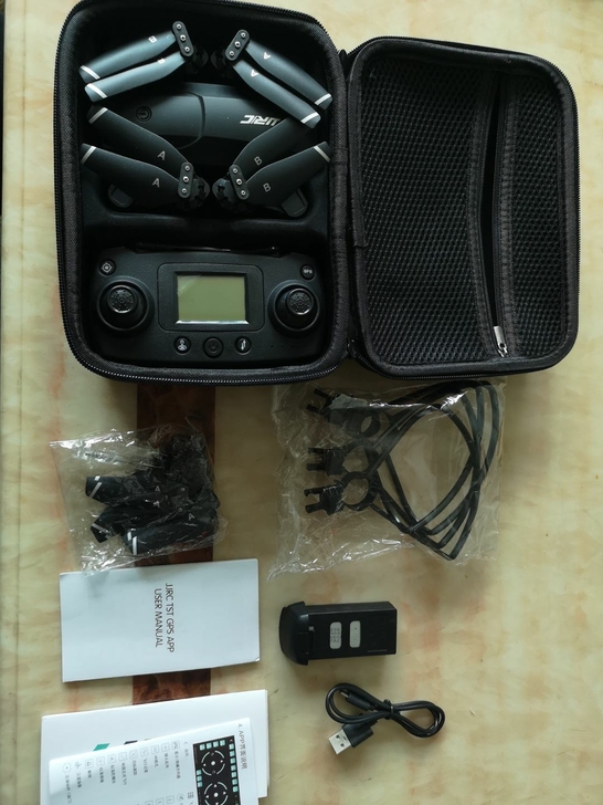 存货不多！【JJRC H78G四轴航拍折叠...