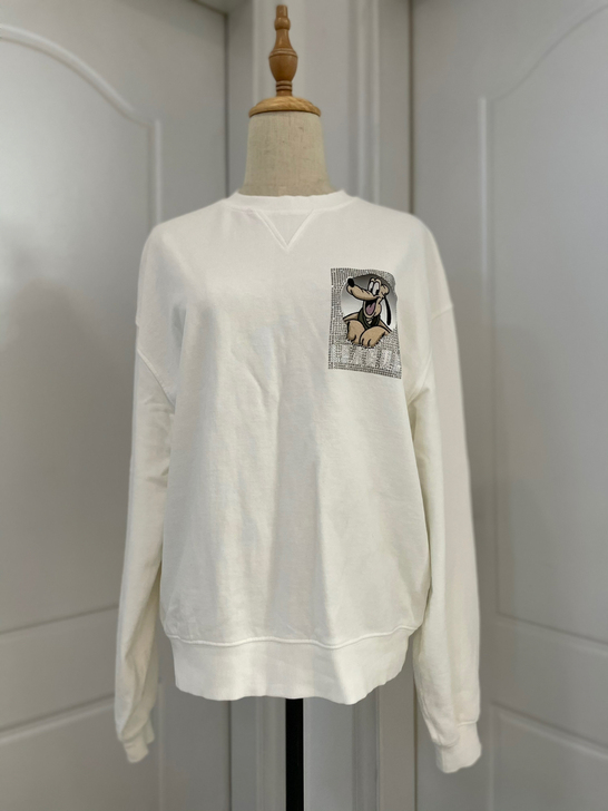 Z11亮钻卫衣。有干洗过3次!!有病的,挑...