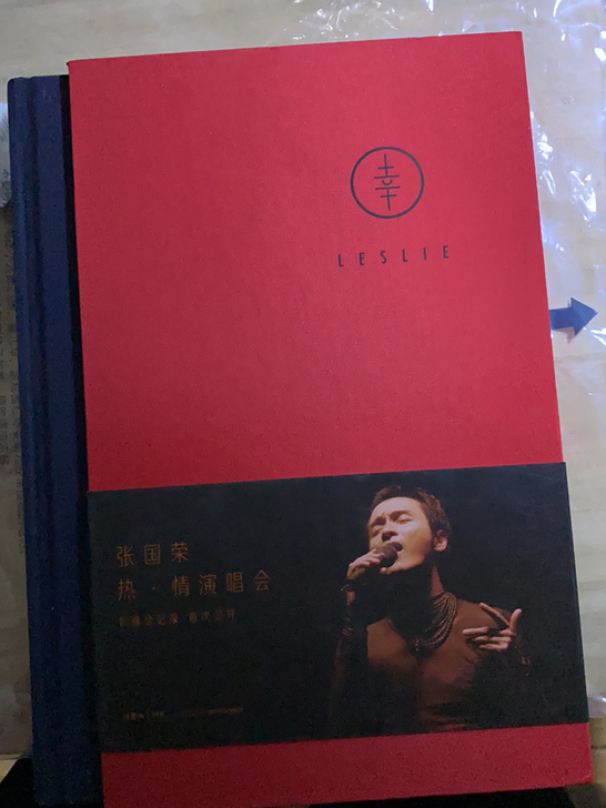 哥哥张国荣热情演唱会写真集《幸》珍贵典藏！...