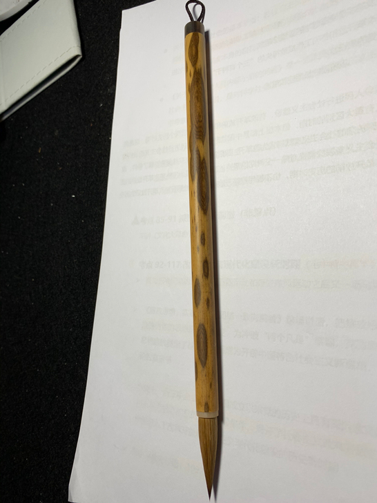 超低价出，极品老凤眼纯北尾纯狼毫毛笔，真正...