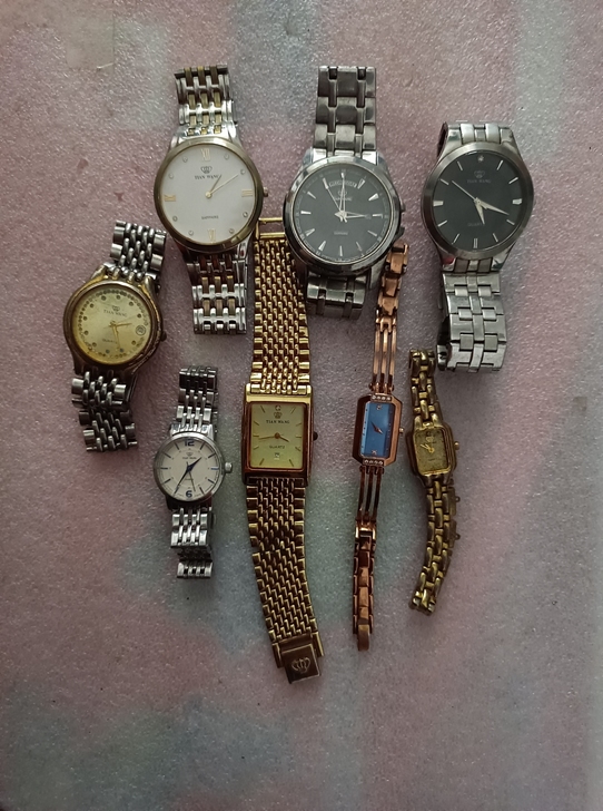 石英表，天王手表，日本与瑞士机芯，未测试，...