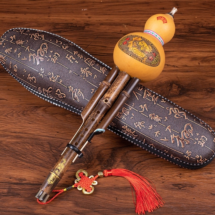 天然紫竹葫芦丝