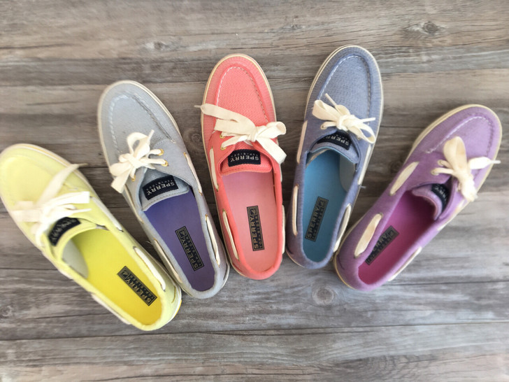 Sperry亮片休闲帆布鞋Sperry亮片...