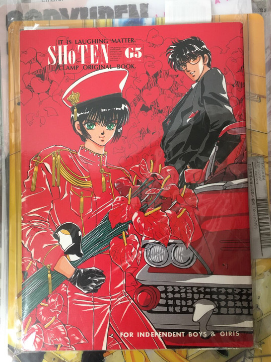Clamp笑点5，正常泛黄，原价仅叠邮出
