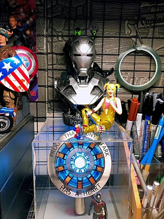 钢铁侠手办复仇者联盟钢铁侠MK46半身GK...