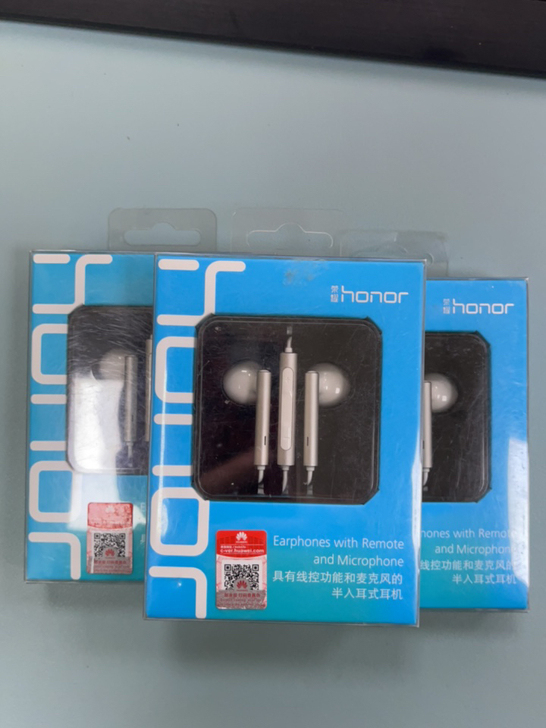 荣耀am116有线耳机 全新原封 防伪码 ...