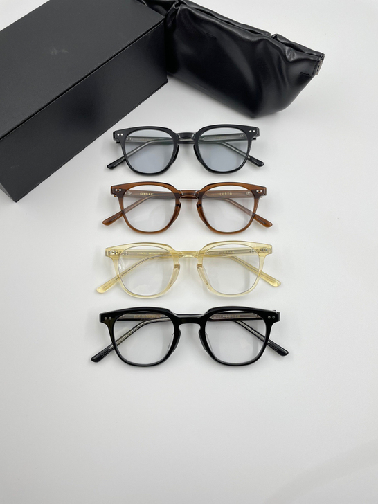 厂家直销板材眼镜Lutto复古方形近视眼镜...