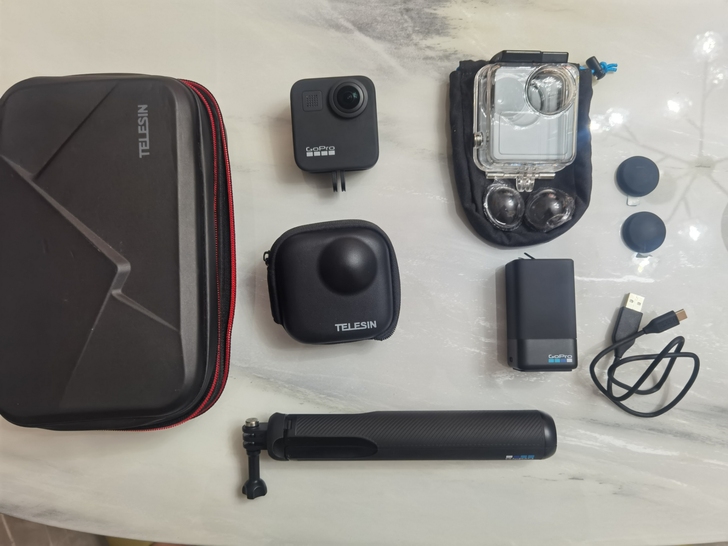 GoPro MAX全景运动相机 全景模式支...