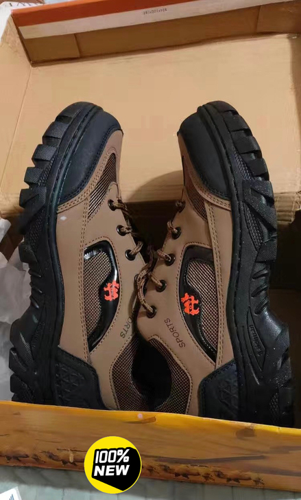 正品2021新款皮面软底轻便户外训练登山韩...