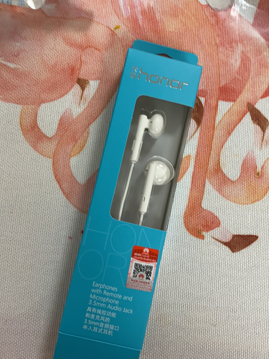 华为荣耀耳机，全新，买手机送的
