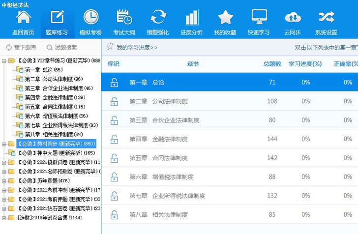 考试无忧 题 库  。初级 中级 职称。